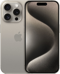 Купить товар Apple iPhone 15 Pro 256 Гб Натуральный Титан
